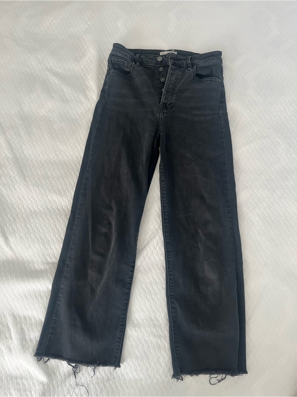 CJLA High-Waist Wide-Leg Jeans - Laurel - Black